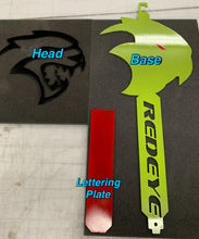 Load image into Gallery viewer, 3D Hellcat Red Eye Hood Prop - American Stanced