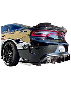 Aluminum Diffuser / Dodge Charger, GT, R/T, SRT 392, Hellcat 2015-2021 - American Stanced