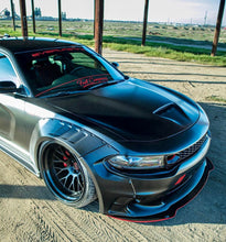 Load image into Gallery viewer, Aluminum Stealth Splitter / Dodge Charger, GT, R/T, SRT 392, Hellcat 2015-2021 - American Stanced