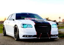 Load image into Gallery viewer, Aluminum V1 Front Splitter w/ Fins / Chrysler300 2012 - 2021 - American Stanced