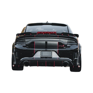 Aluminum Wickerbill / Dodge Charger, GT, R/T, SRT 392, Hellcat 2015-2021 - American Stanced