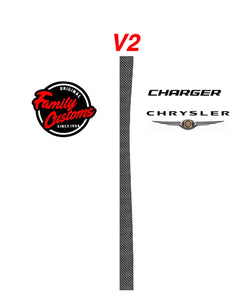 Carbon Fiber Side Skirts / Dodge Charger, GT, R/T, SRT 392, Hellcat 2015-2021