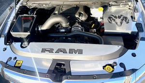 Ram 1500 Aluminum or Carbon Fiber Radiator Cover / 2019-2022